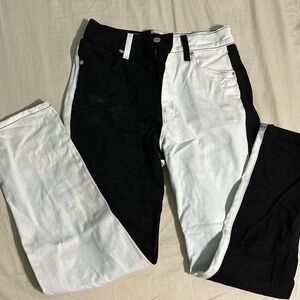 Revice Denim B&W pants, lightly worn, size 27. Good condition